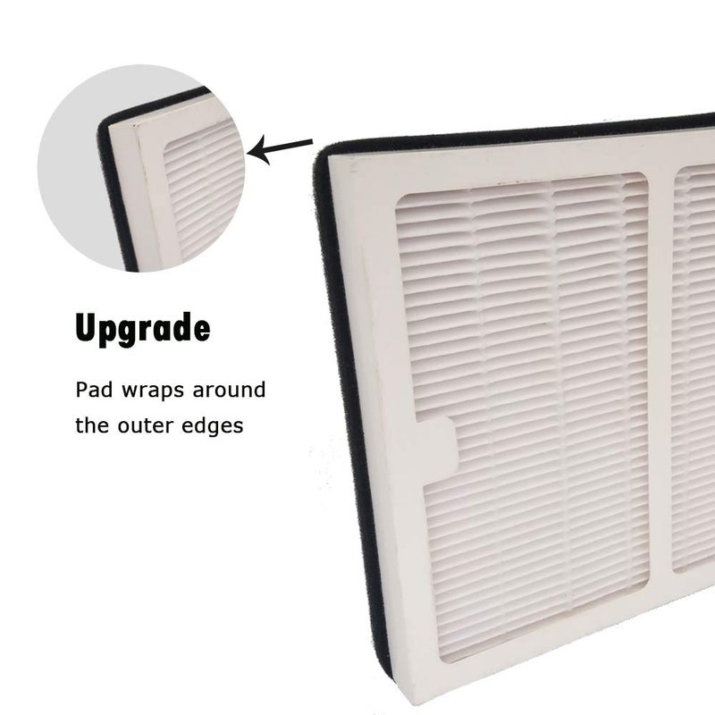 BBT BAMBOOST Replacement Filters A Compatible with Idylis AC-2119, IAP-10-100, IAP-10-150, IAPC-40-140 and Filtrete FAP-C01-A Air Purifiers, Part # 1150096# IAF-H-100A, 2 HEPA Filters + 4 Carbon Pre-Filters - Image 4
